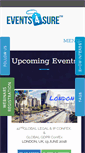 Mobile Screenshot of events4sure.com